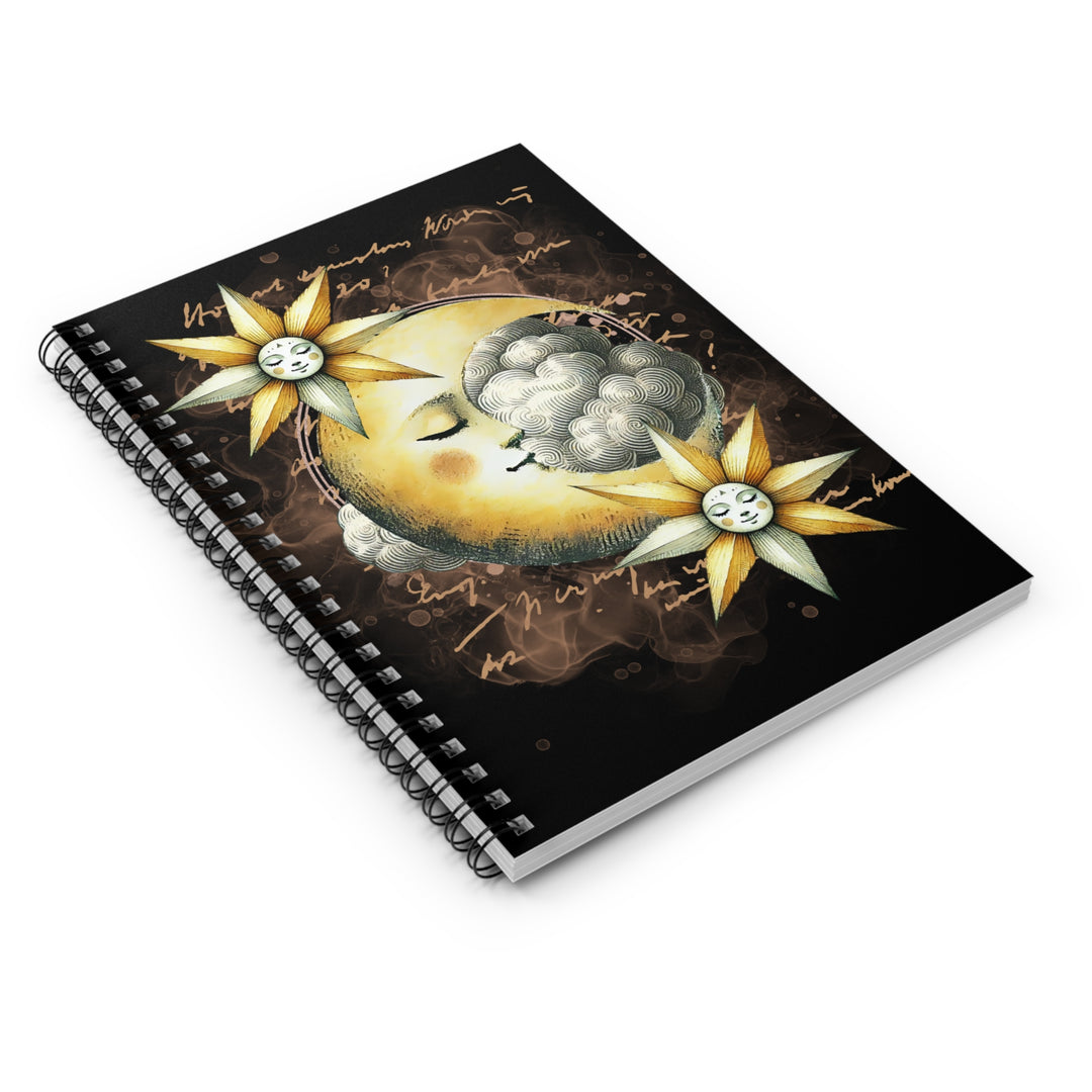 To The Moon and Back Spiral Notebook - Ruled Line