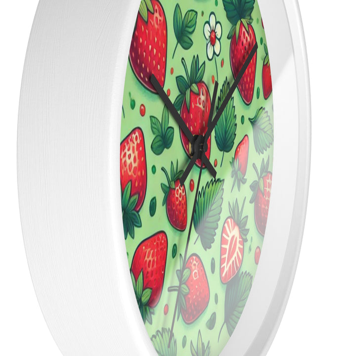 Strawberries Wall Clock