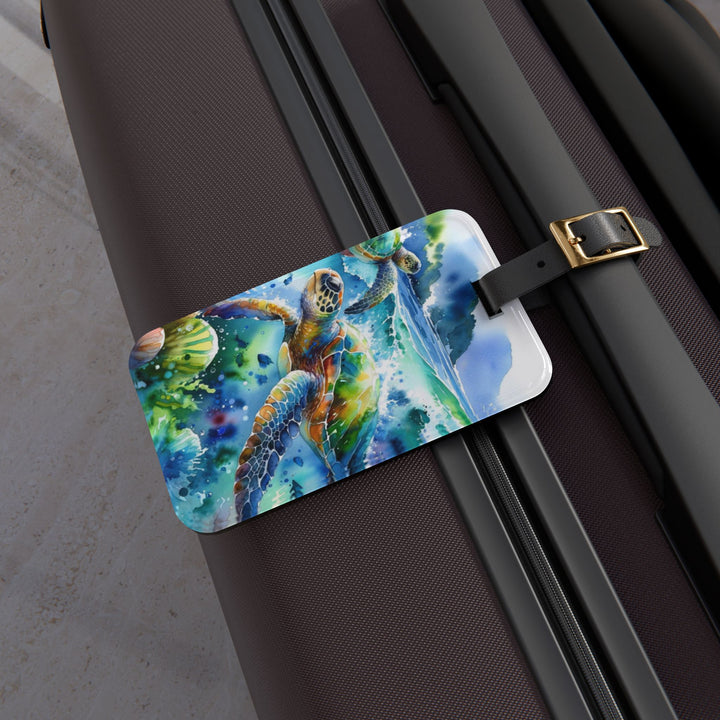 Sea Turtle Luggage Tag