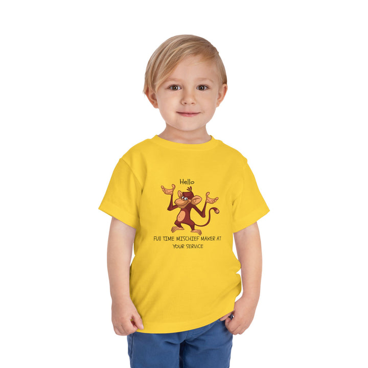 Mischief Maker Toddler Short Sleeve Tee