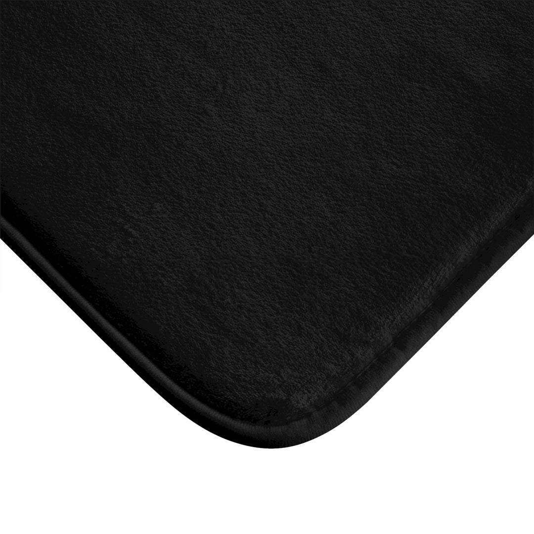 Black Bath Mat