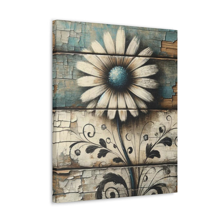 Rustic Daisy Canvas Gallery Wraps