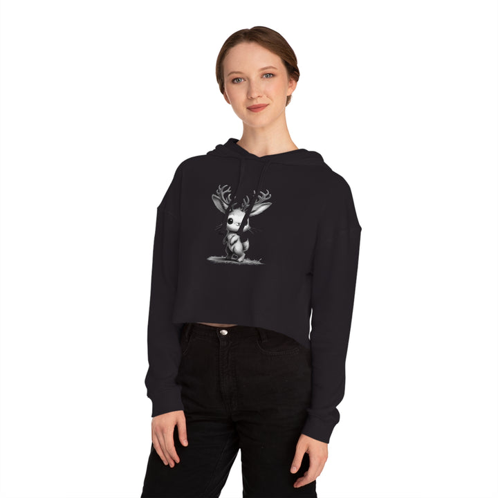 Tiny Wonder Women’s Cropped Hooded Sweatshirt