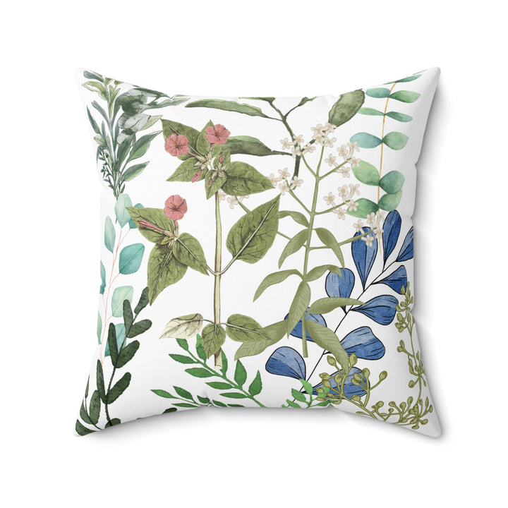 Wild Garden Spun Polyester Square Pillow