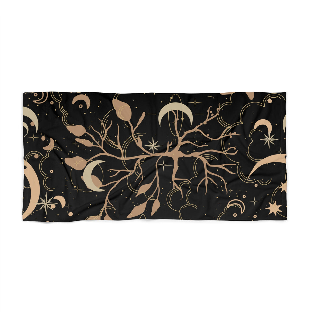 Dark Moon Beach Towel