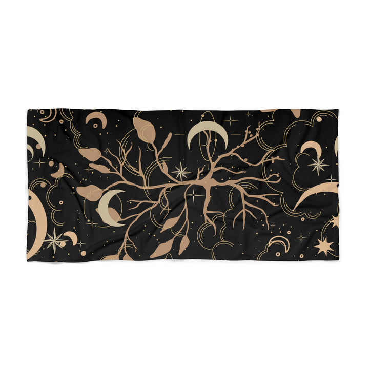 Dark Moon Beach Towel