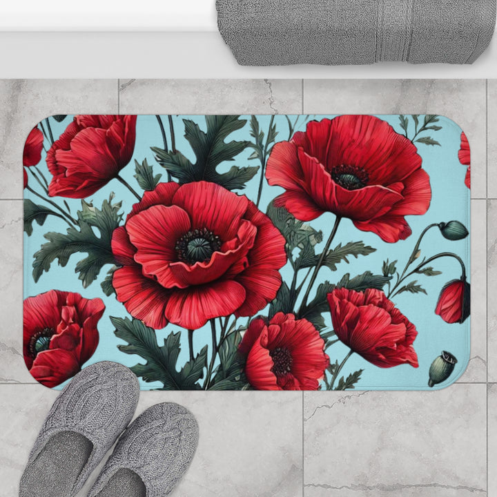 Poppies Bath Mat