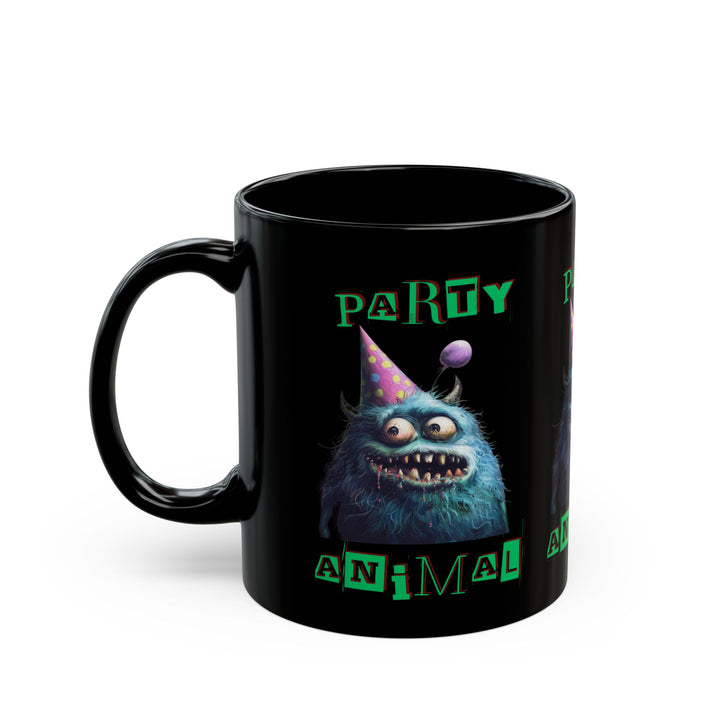 Party Animal Black Mug (11oz, 15oz)