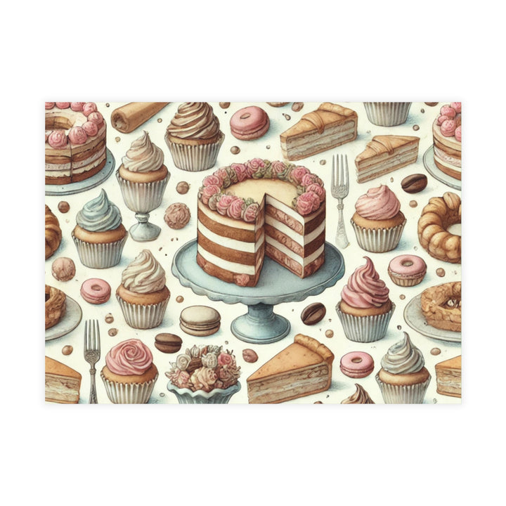 Vintage Dessert Postcard Bundles