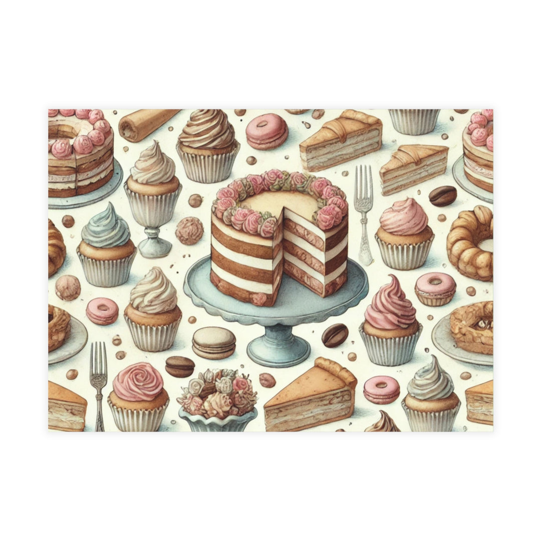 Vintage Dessert Postcard Bundles