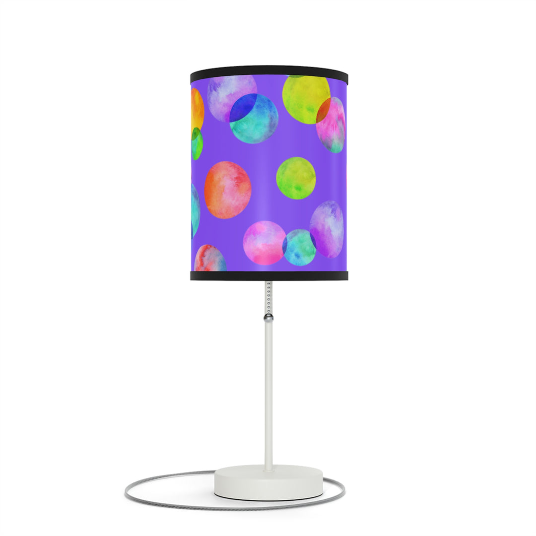 Polka Dot Lamp on a Stand