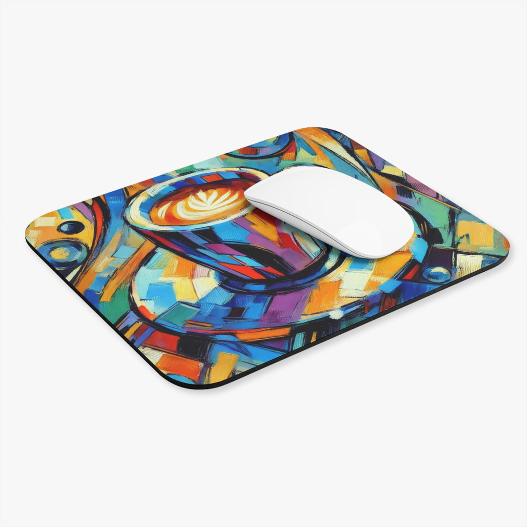 Colorful Coffee Mouse Pad (Rectangle)