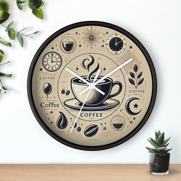 Coffee Time Wall Clock