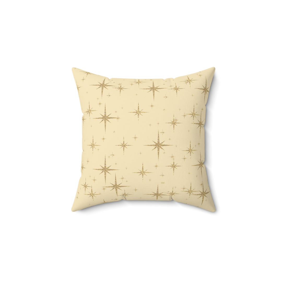 Light of the Moon Faux Suede Square Pillow