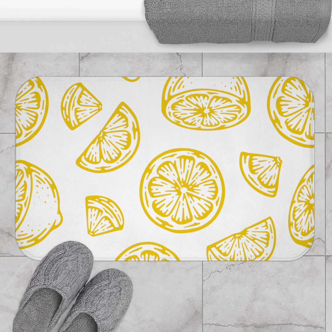 Lemon Zest Bath Mat