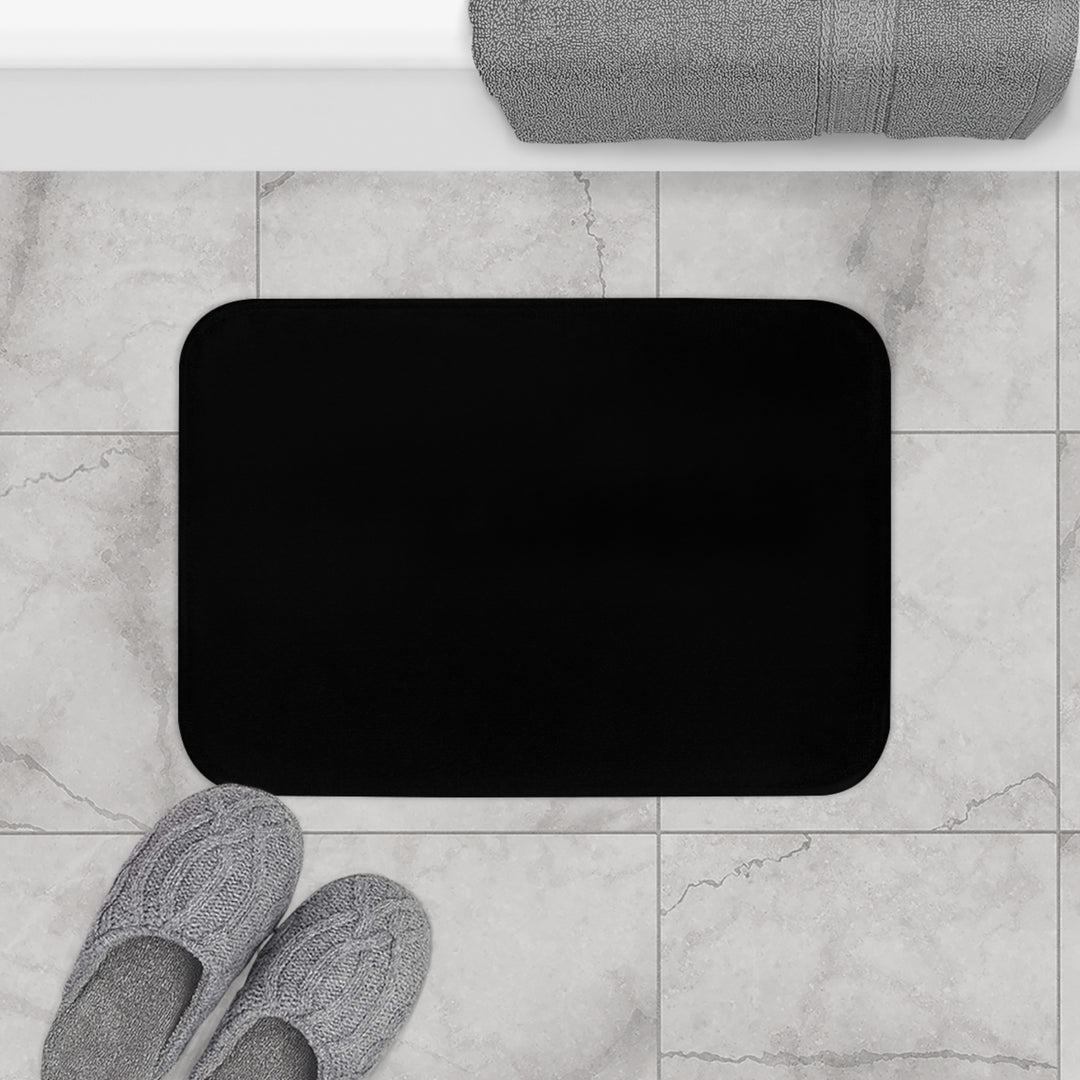 Black Bath Mat