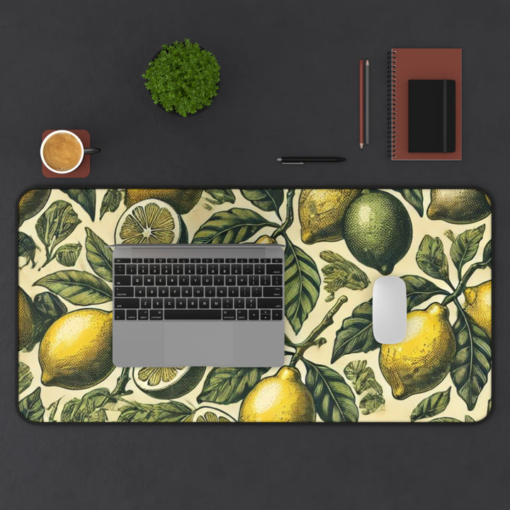 Lemons and Limes Desk Mat