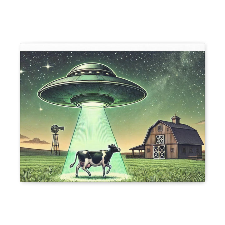 Alien Abduction Canvas Gallery Wraps