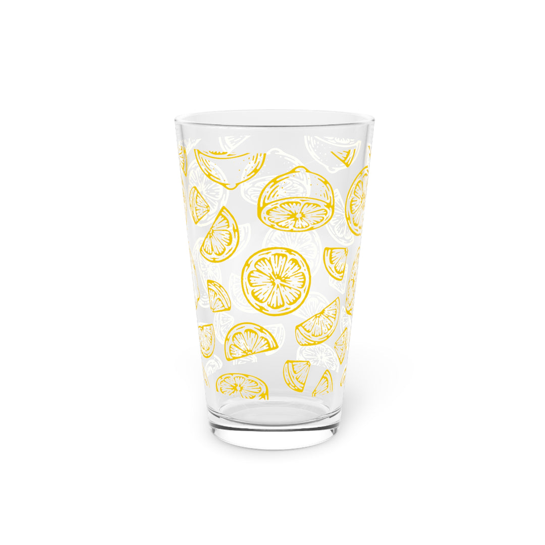 Lemon Slices Pint Glass, 16oz