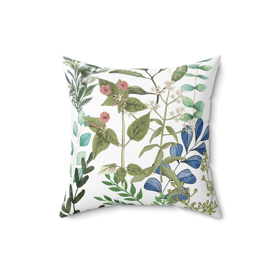 Wild Garden Spun Polyester Square Pillow