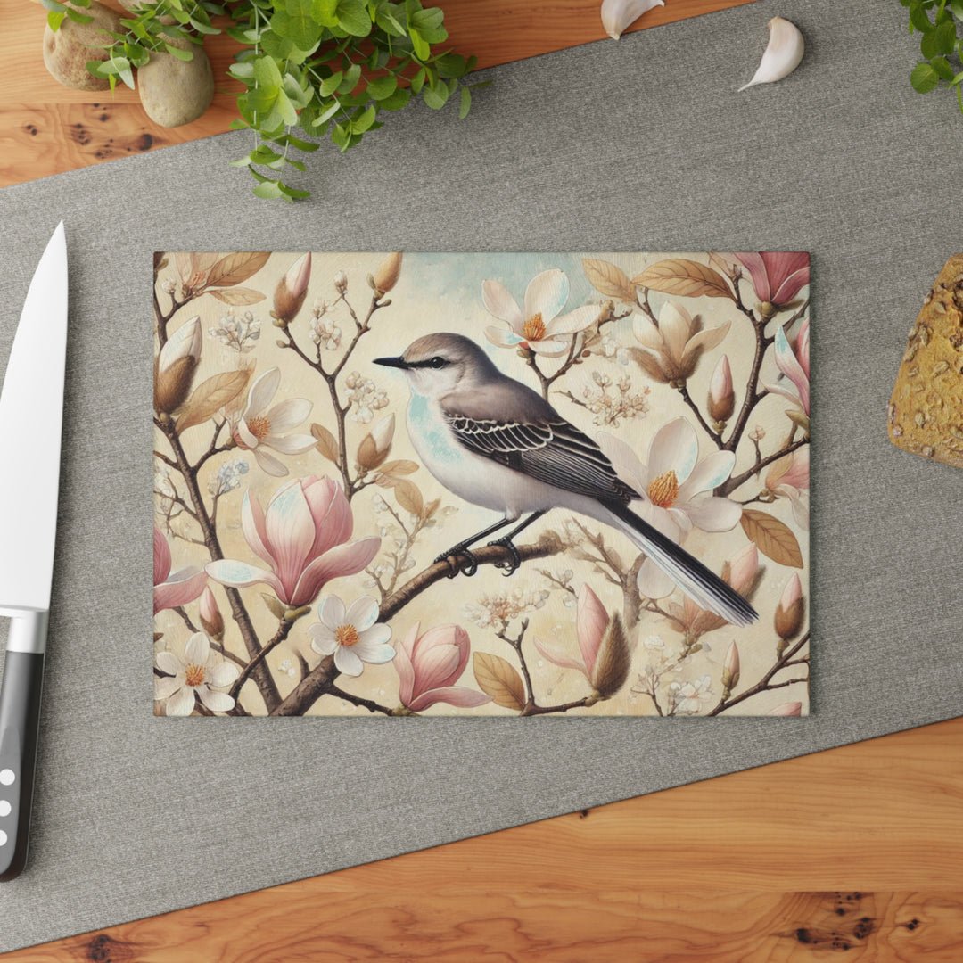 Mockingbird Glass Cutting Board