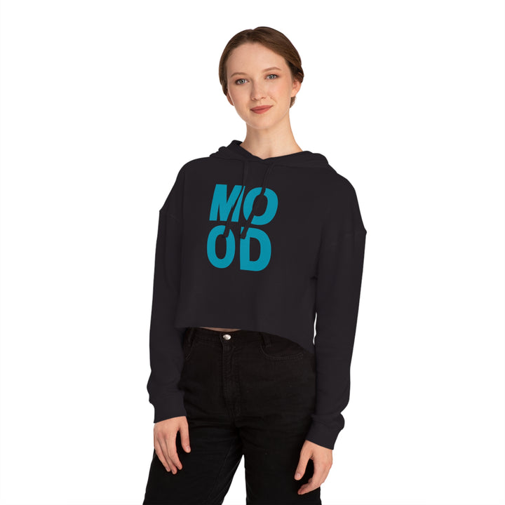 Mood Women’s Cropped Hooded Sweatshirt