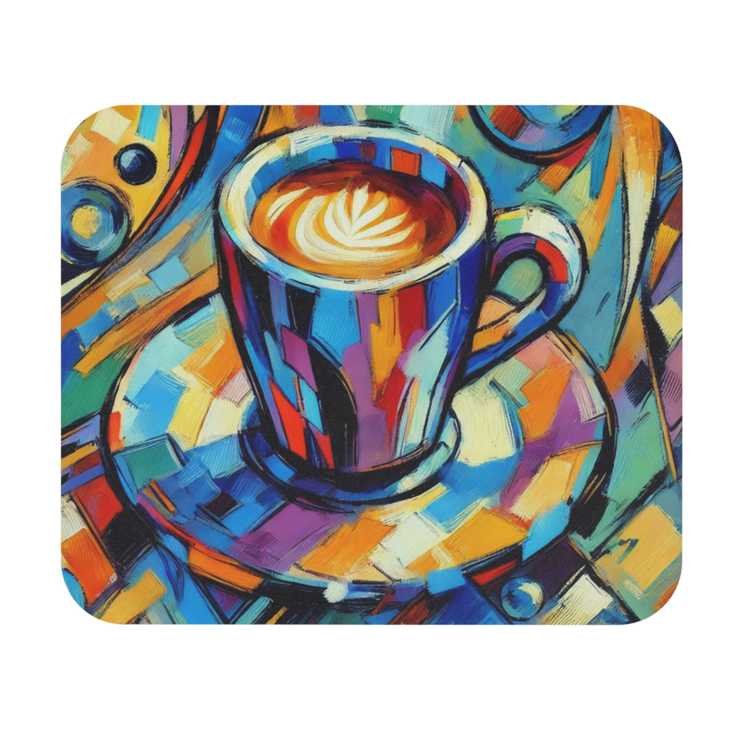 Colorful Coffee Mouse Pad (Rectangle)