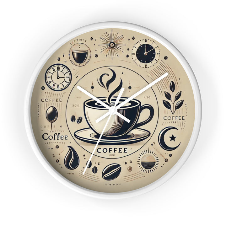 Coffee Time Wall Clock