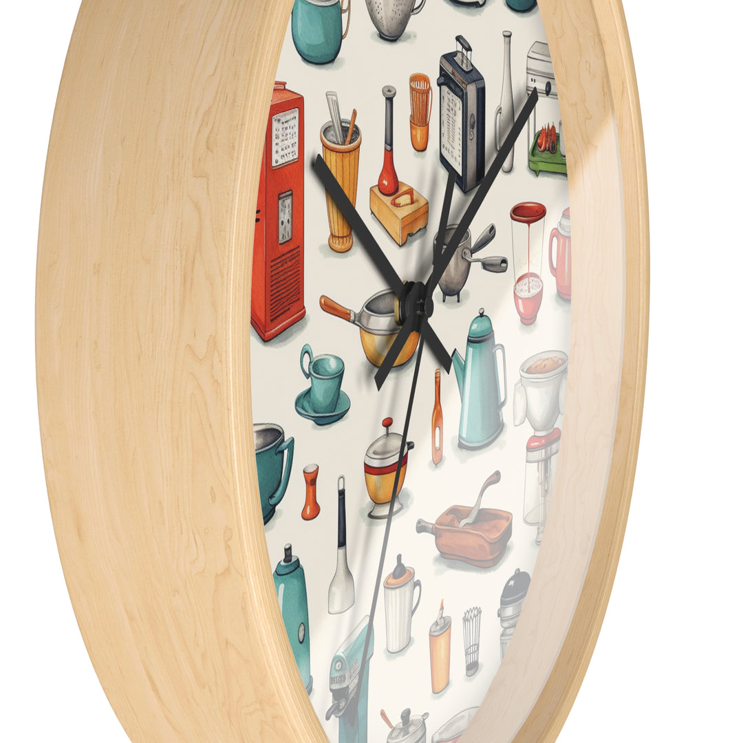 Retro Kitchen Wall Clock