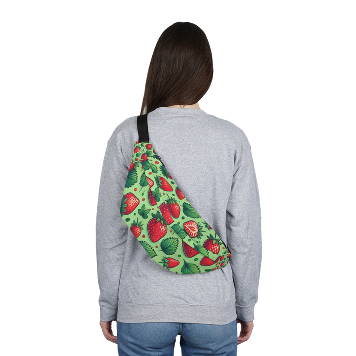 Strawberries Large Fanny Pack