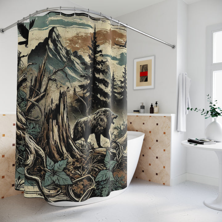 The Hunt Shower Curtain