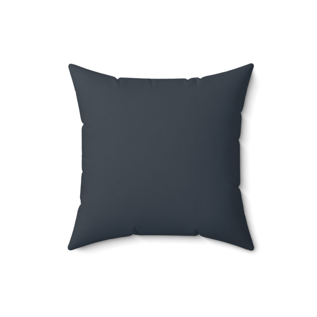 Travel Faux Suede Square Pillow