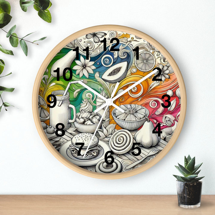 Delicious Wall Clock