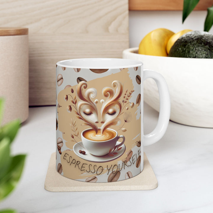 Espresso Yourself Ceramic Mug, (11oz)