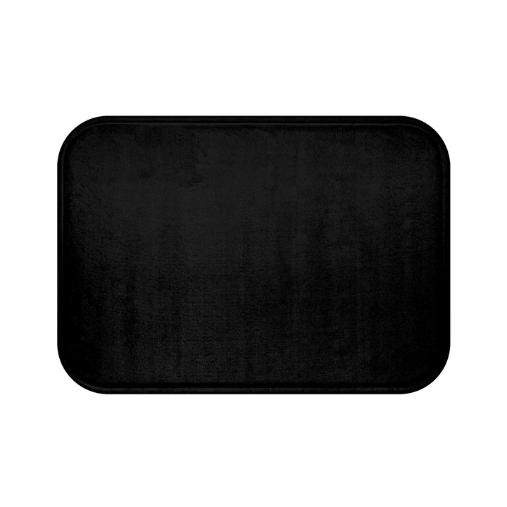 Black Bath Mat